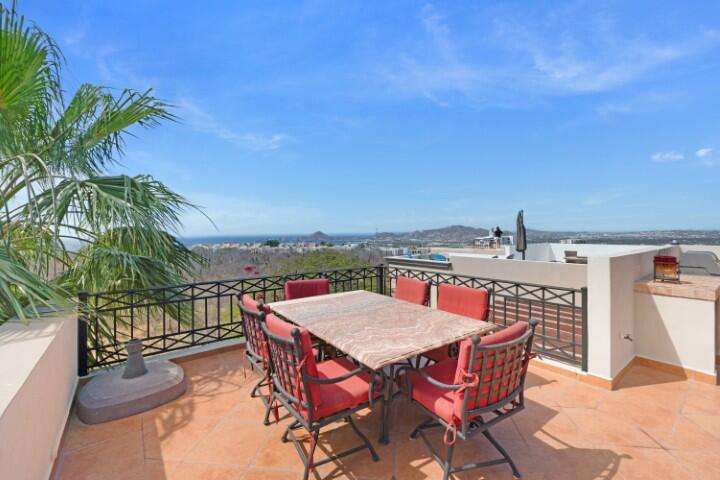 Los Cabos Vista Vela Spacious 3-bedroom, 3.5-bathroom home located just behind Soriana El Tezal. Offered unfurnished, this property features a private rooftop with ocean for sale