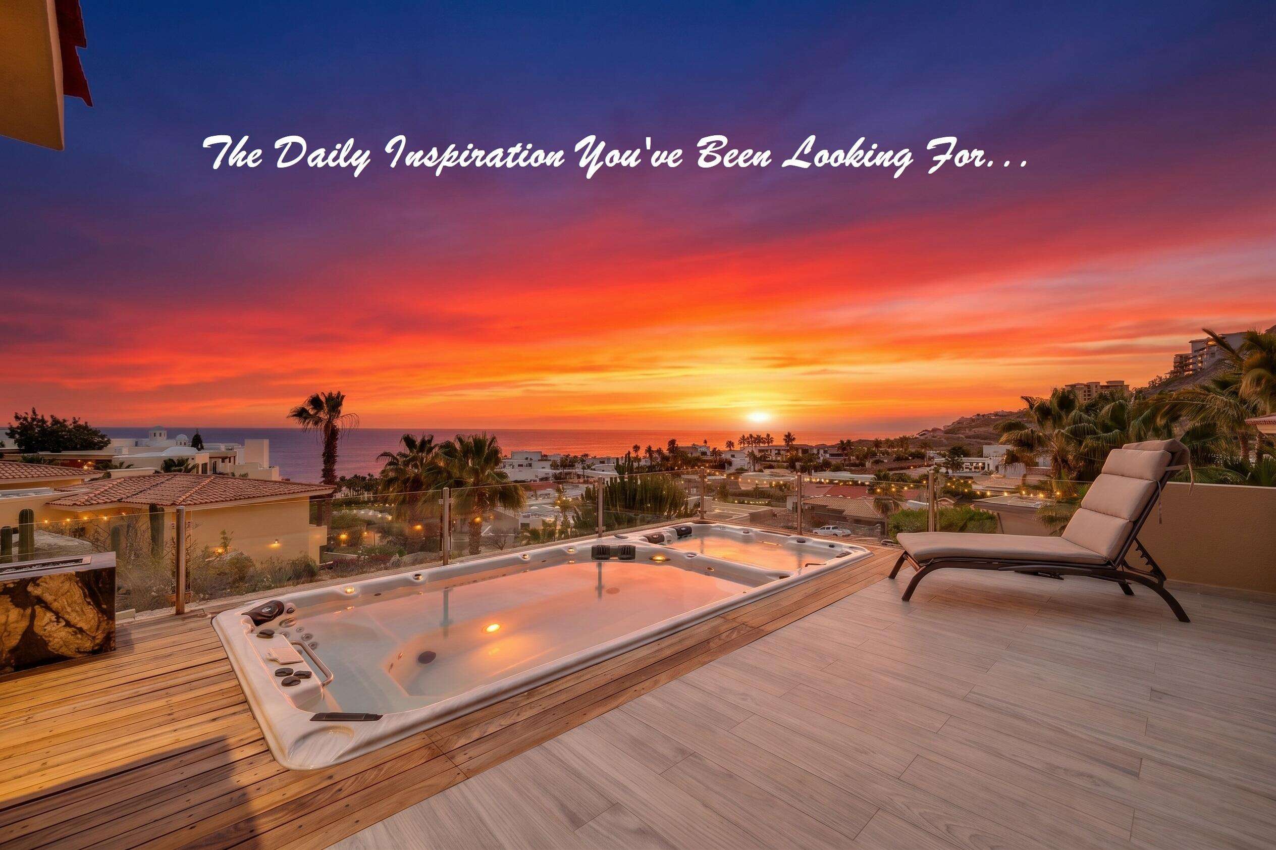 Los Cabos Cresta Del Mar Mediterranean-style Home with a poolside bar and generously proportioned patio with its water features, putting green, pool and spa create a playful inviting atmosphere where friends and family will want to gather. Sunset cocktails atop the rooftop deck with its arch for sale
