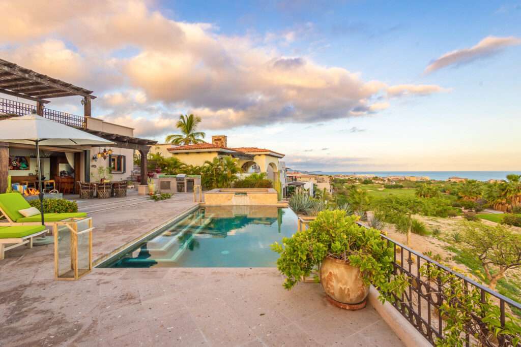 Los Cabos Cabo Colorado Discover modern luxury in this exquisitely designed home, built in 2020 and nestled within the exclusive, beachfront, private gated community of Cabo Colorado in San José del Cabo—just 2 miles from Palmilla Beach. Enjoy the convenience of living just steps from a stunning, sandy private beach within the community.With a striking contemporary aesthetic, this residence features gleaming white marble floors, beautifully appointed marble bathrooms, and captivating ocean – 58/60, Casa Montanita, San Jose del Cabo, San Jose del Cabo, BS