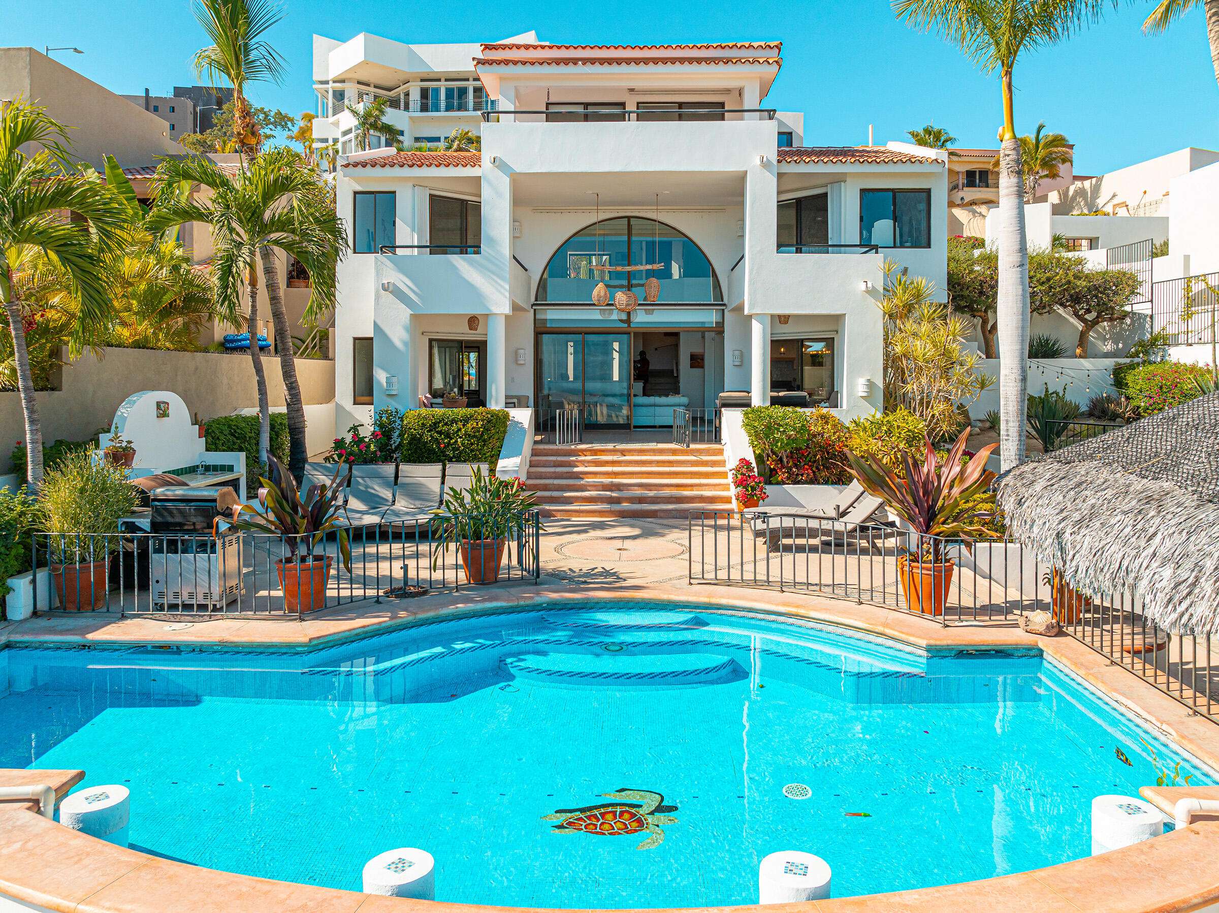 Los Cabos Pedregal Csl Welcome to the house of your dreams, or translated, Casa de los Sueños!! Nestled in the serene and established community of Pedregalito, this fully remodeled, move-in-ready home combines contemporary style with expansive living spaces. Just steps from the iconic Pedregal Beach, Casa de los Sueños features breathtaking ocean for sale